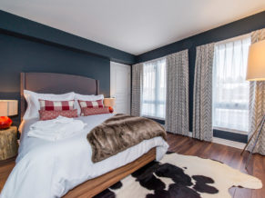 Domaine Nymark - Hébergement dans les Laurentides - Chambre Mountain View - Photo Mathieu Concept