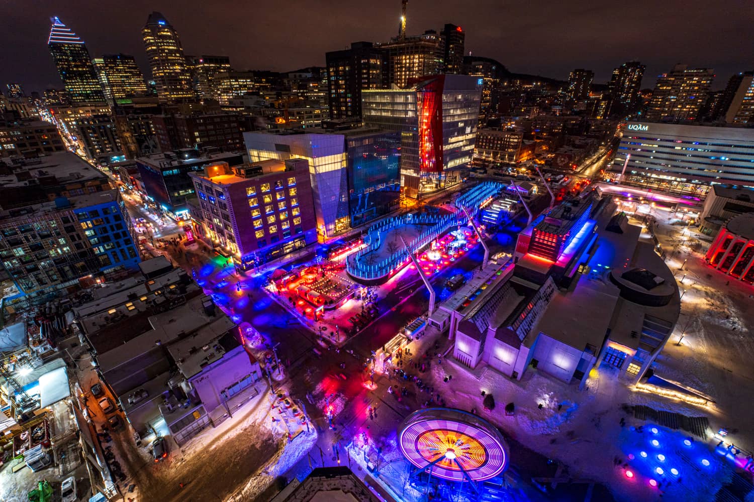 Montréal en Lumière - Photo Victor Diaz Lamich