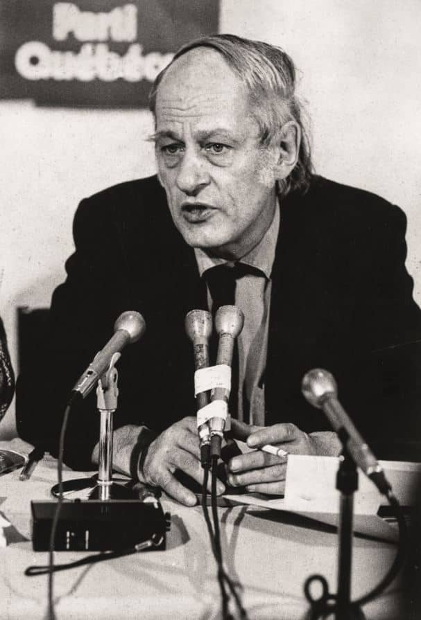 © Bibliothèque et Archives nationales du Québec / Le premier ministre du Québec René Lévesque, vers 1970.