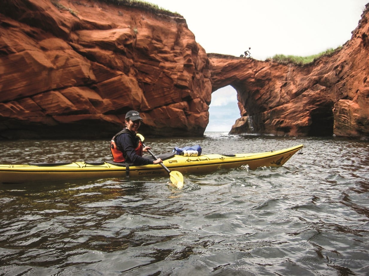 © Danielle Kellstedt : kayak au milieu du Gros-Cap