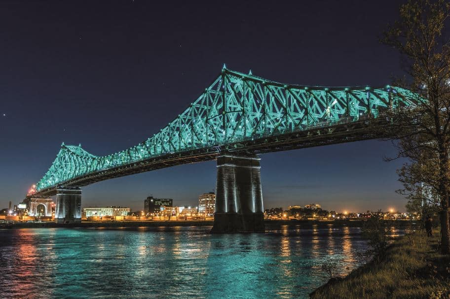 Le pont Jacques Cartier à Montréal © Eva Blue / Unsplash
