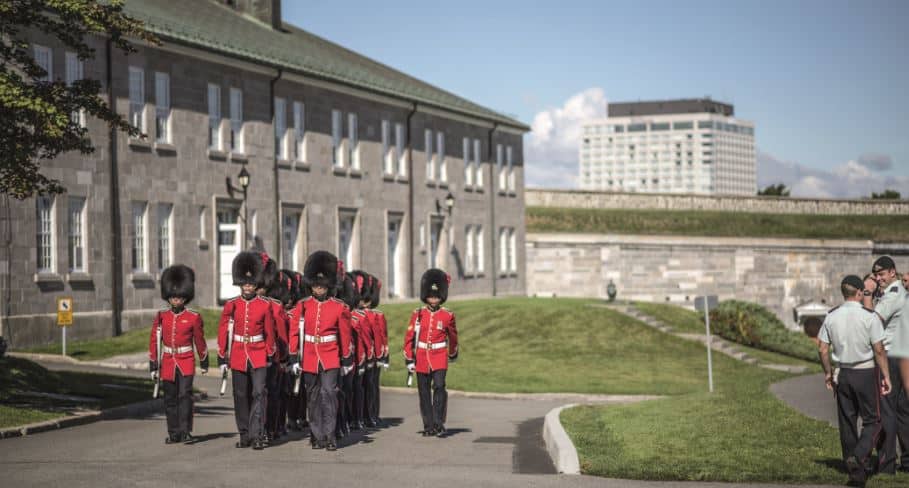 © Jeff Frenette Photography, Destination Québec cité : régiment francophone de l’armée canadienne en marche