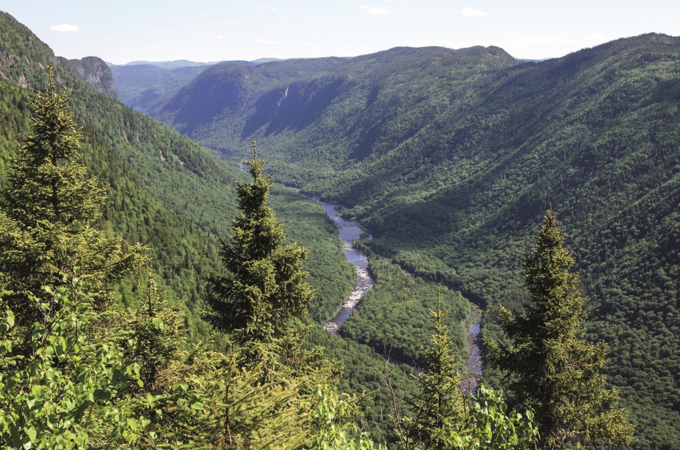 Le sentier des Loups - Parc national de la Jacques-Cartier © Simon Pierre Barrette