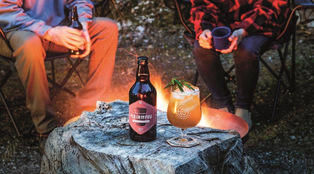 St-Pancrace : Bière provenant d'une microbrasserie du quebec