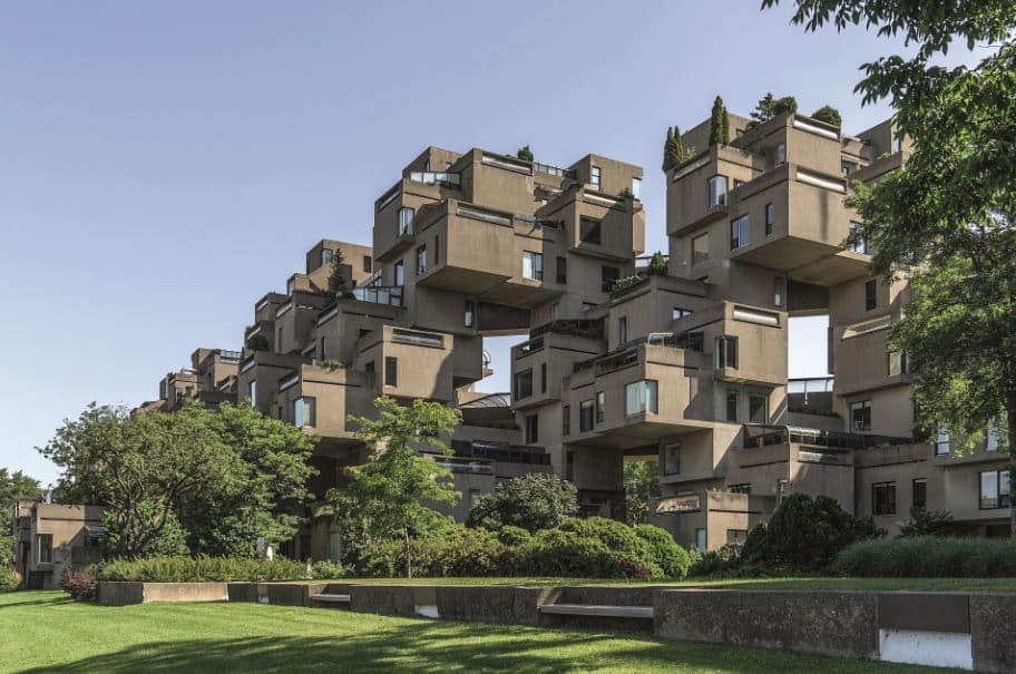 L'avant-gardiste Habitat 67 à Montréal © Thomas Ledl