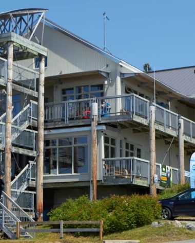 Centre d'accueil d'Archéo Topo en Côte Nord (Québec maritime)