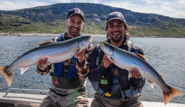 Voyage de pêche au Québec - NUNAVIK Pêche omble Arctique José Boily ©QVO