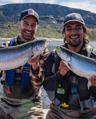 Voyage de pêche au Québec - NUNAVIK Pêche omble Arctique José Boily ©QVO