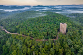 Sentier des cimes Laurentides - Vue d'ensemble