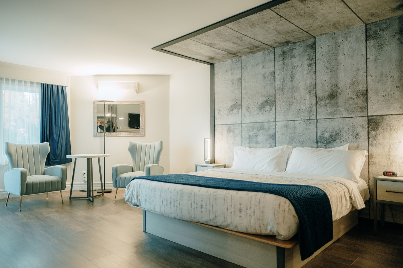 Une des 54 chambres du Manoir du Lac William, hébergement 4 étoiles au Centre-du-Québec