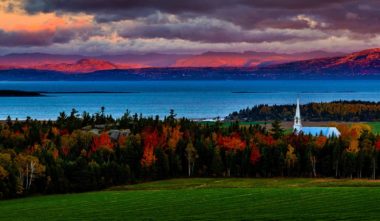 Saint-Germain de Kamouraska en automne - Crédit photo : Nicolas Gagnon