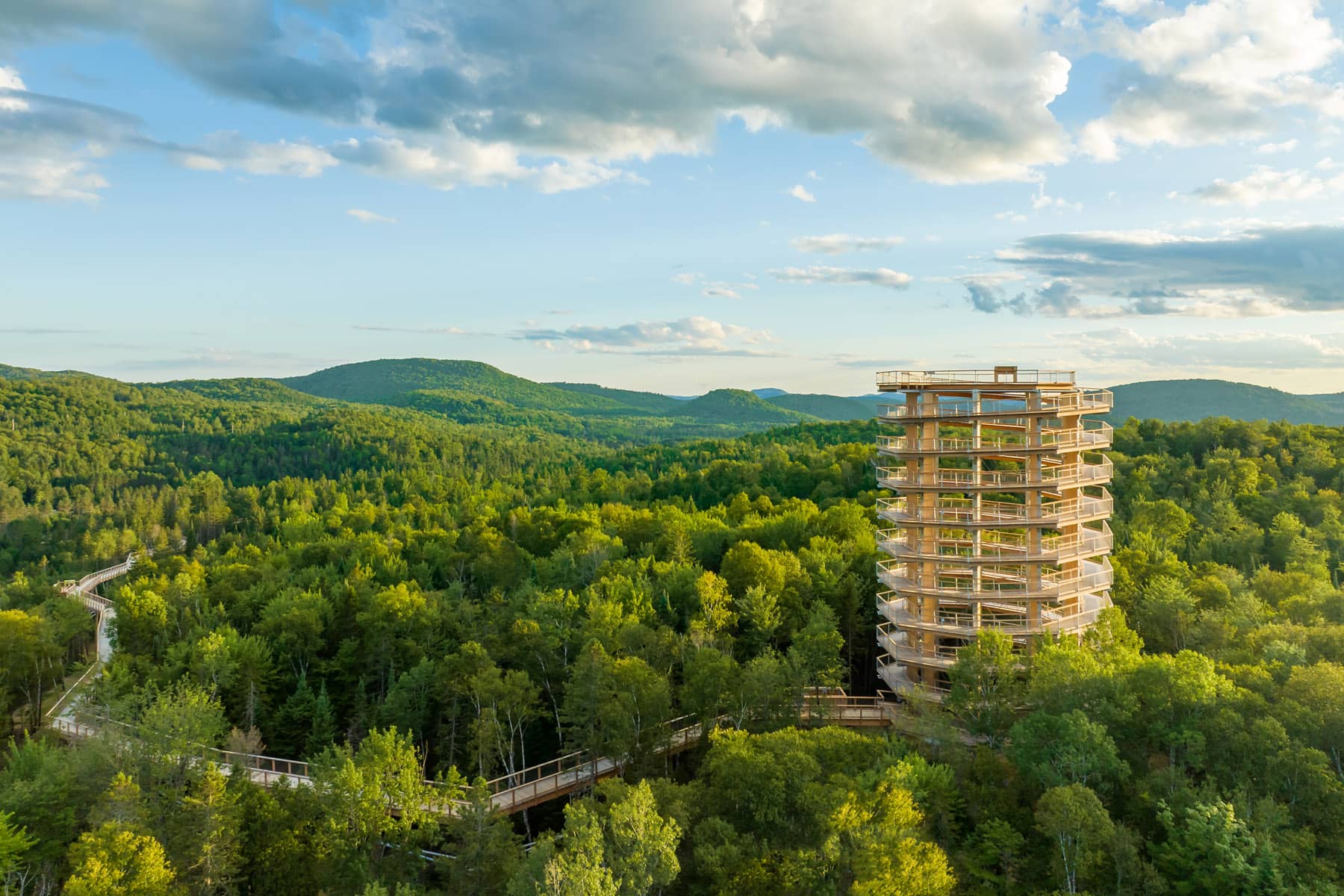 Sentier des Cimes Laurentides : une attraction phare à voir lors de vos prochaines vacances dans les Laurentides - Photo Daniel Desmarais
