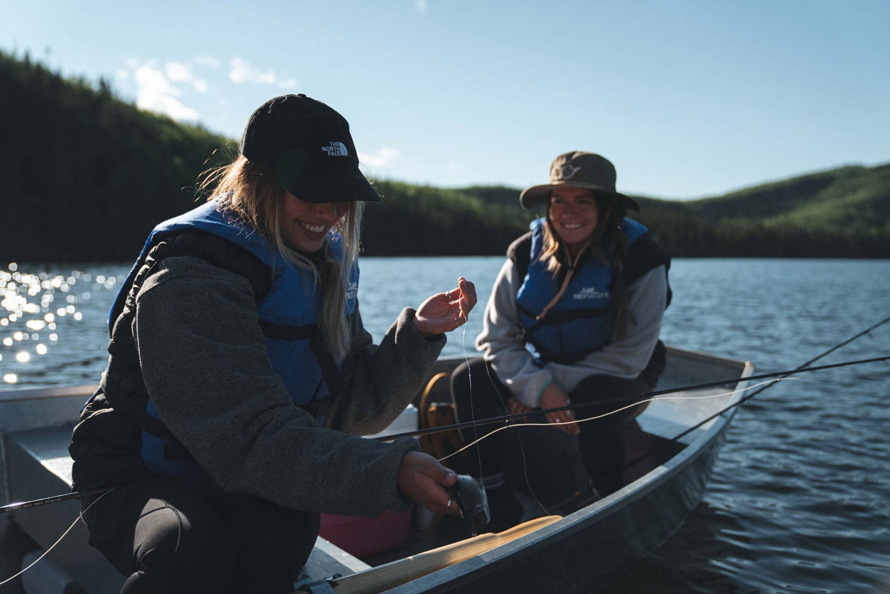 Charlevoix activité été : faire de la pêche dans les pourvoiries - Photo Tourisme Charlevoix