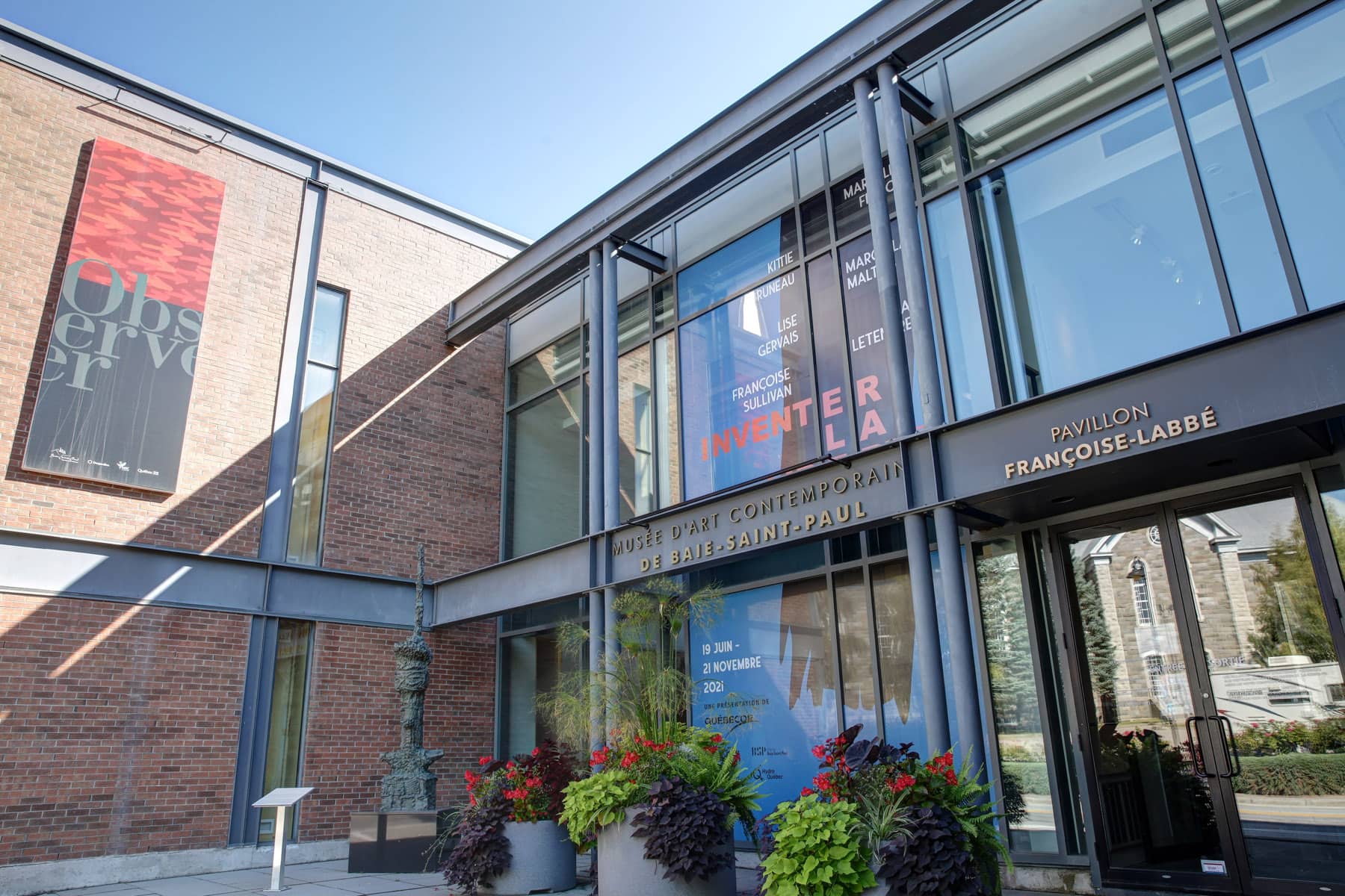 Charlevoix activité été : visite le Musée d'art contemporain de Baie-Saint-Paul - Photo Guy Couture