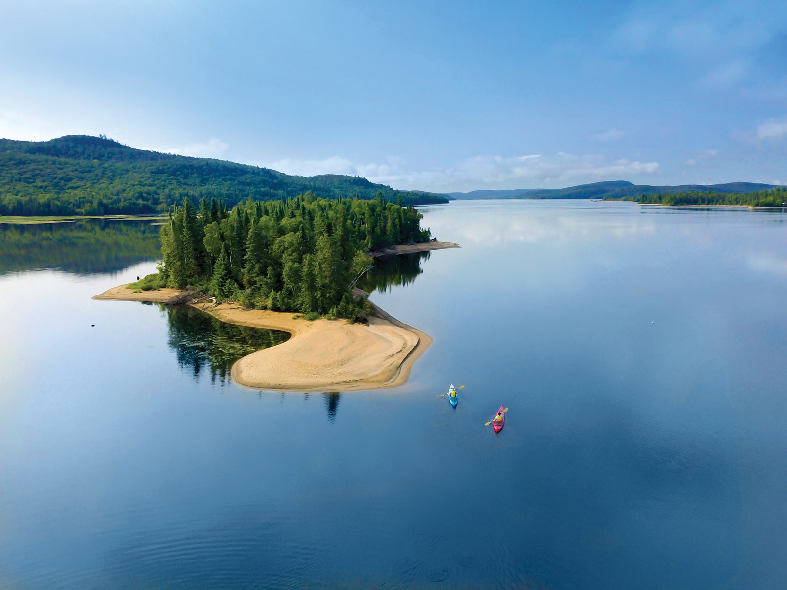 Parc régional Kiamika : à visiter lors de vos vacances dans les Laurentides