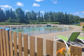 Piscine extérieure - Chalets Villégiature et Pourvoirie Daaquam