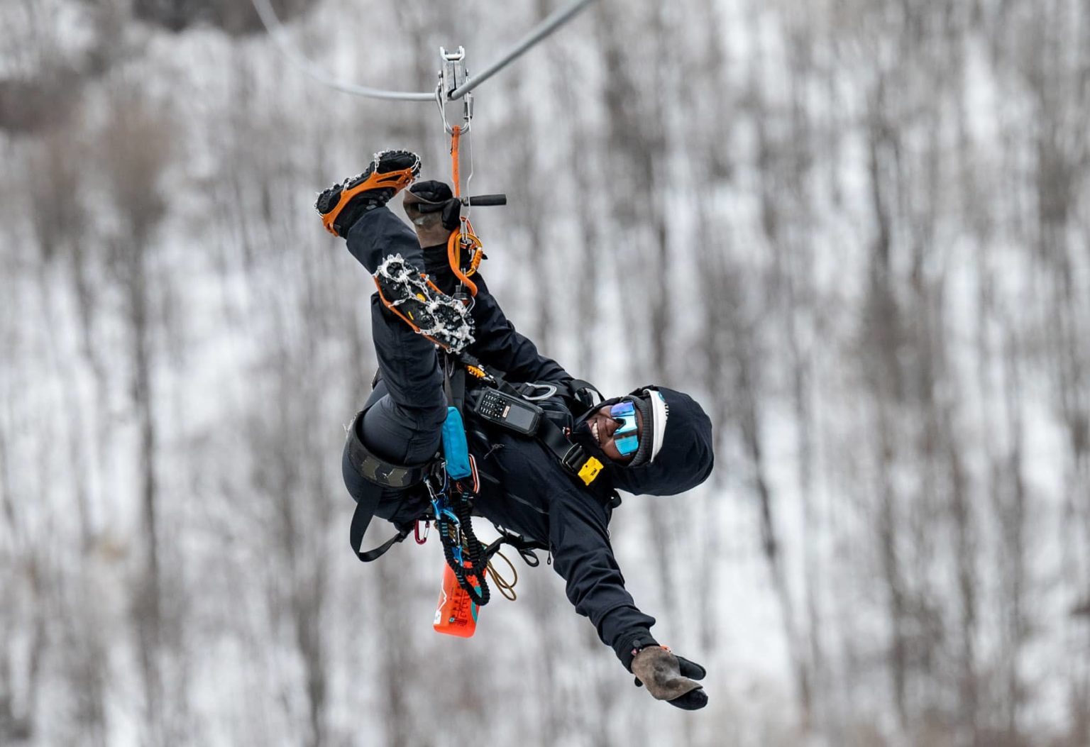 Tyroparc dompter les Laurentides en hiver Québec le Mag