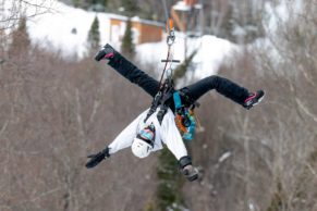 Méga Tyrolienne au Québec - Saint-Agathe-des-Monts - Tyroparc