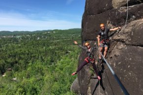 Via ferrata au Québec - Saint-Agathe-des-Monts - Tyroparc