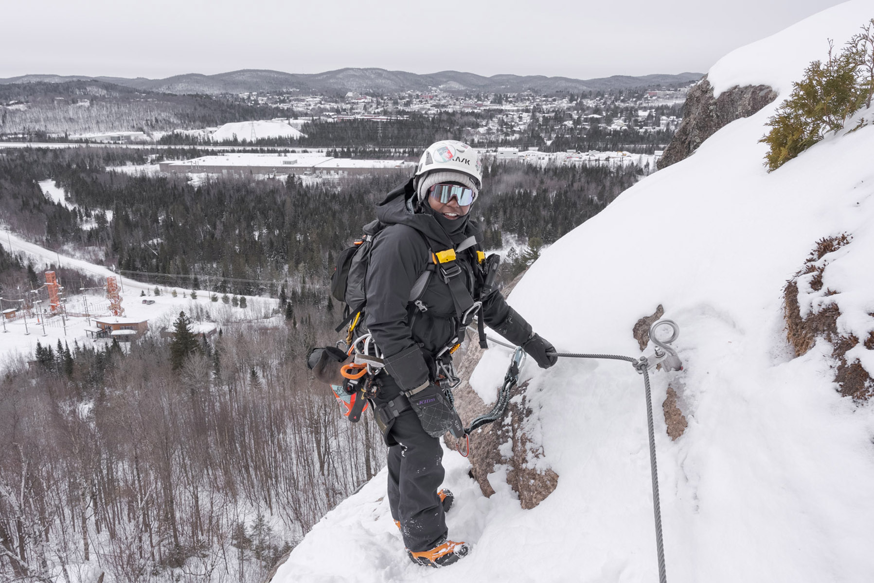 Via ferrata au Québec - Saint-Agathe-des-Monts - Tyroparc
