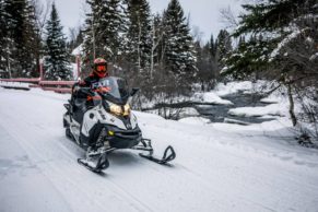 Motoneige au Québec - Saint-Agathe-des-Monts - Tyroparc