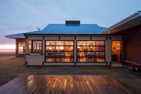 Restaurant de Valmont Plein Air en Gaspésie