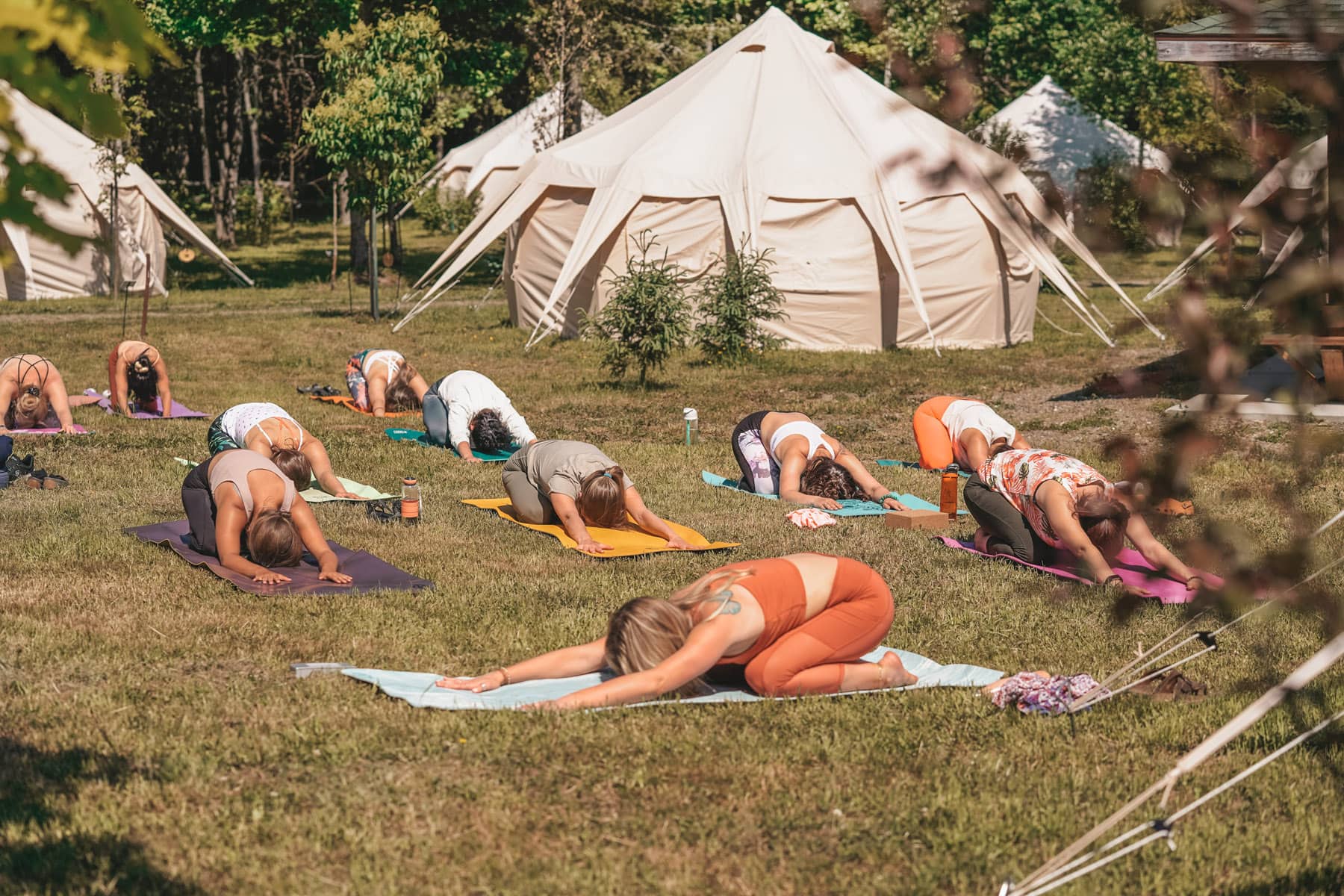 Séance de yoga - Hôtel UNIQ @ Tristan Sabourin