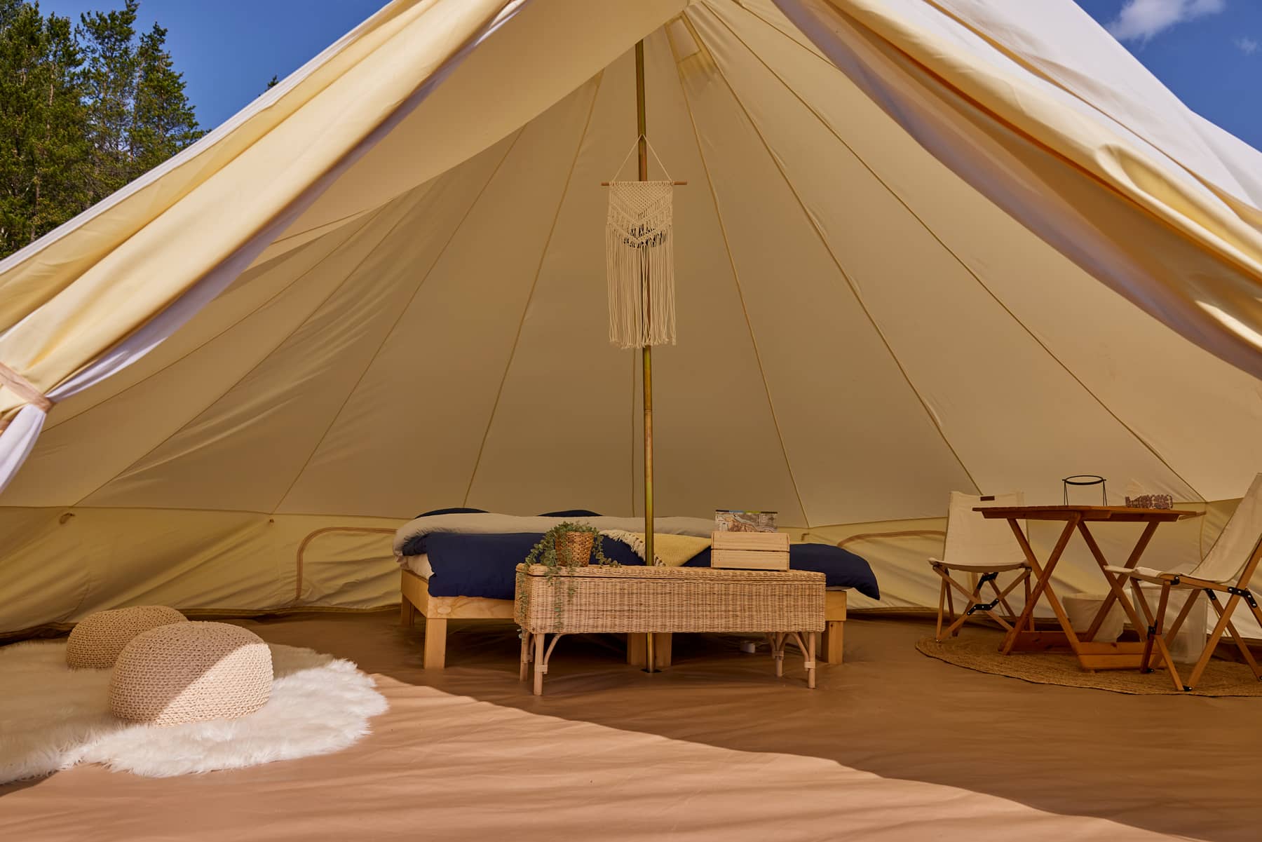 Confort des tentes de l'Hôtel UNIQ @ Savitri Bastian