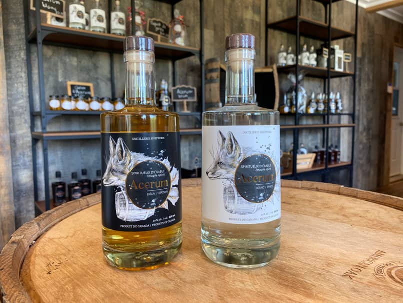 Acerum - Eau-de-vie à l'érable - Distillerie Shefford
