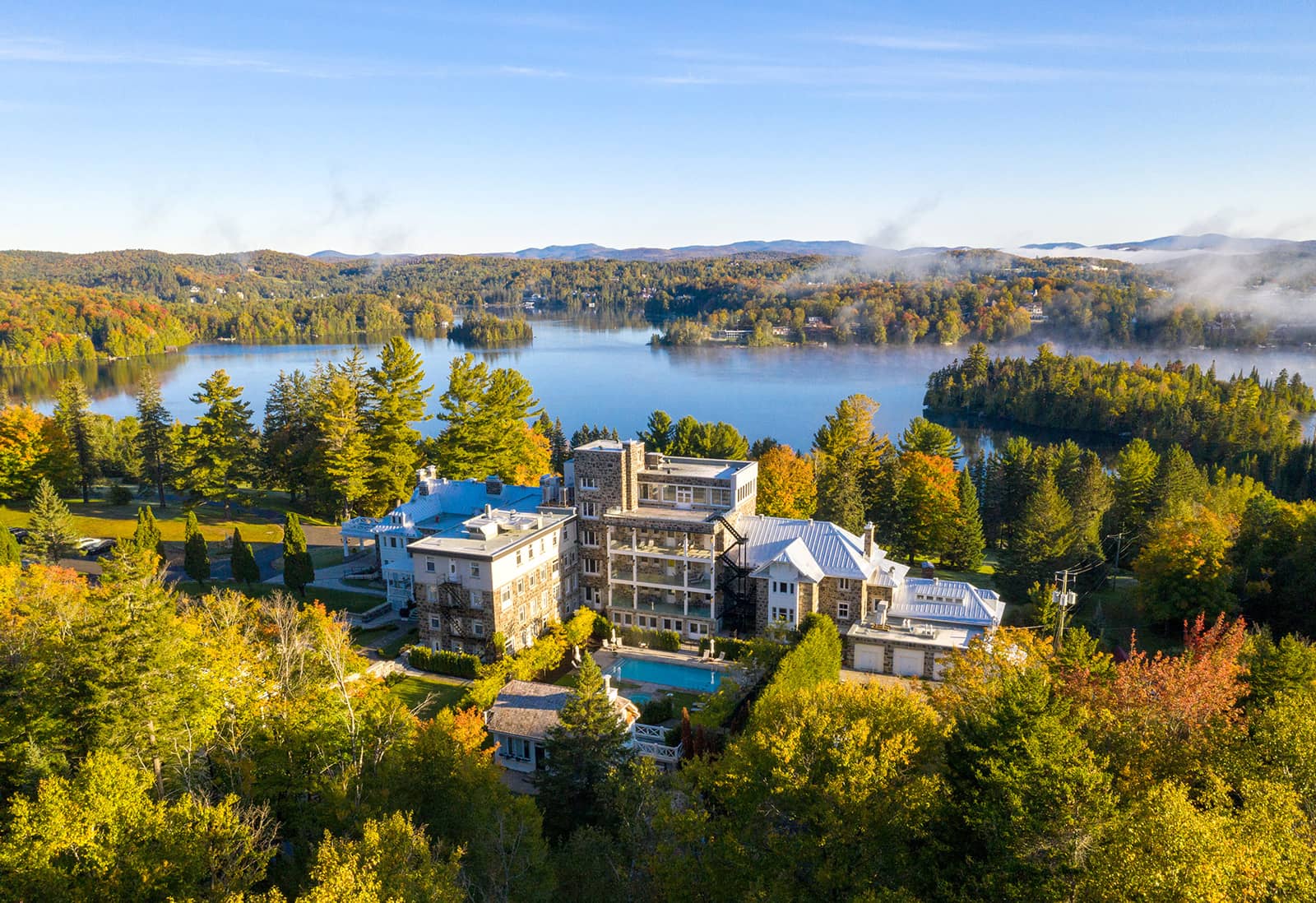 StoneHaven Le Manoir / Hotel de villégiature Québec (Laurentides) – Photo Tourisme Laurentides