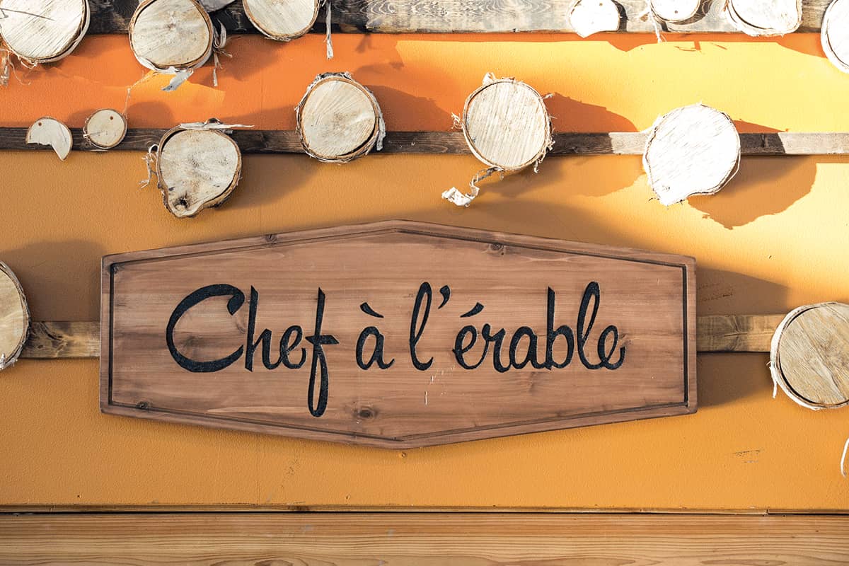 Un Chef à l'Erable