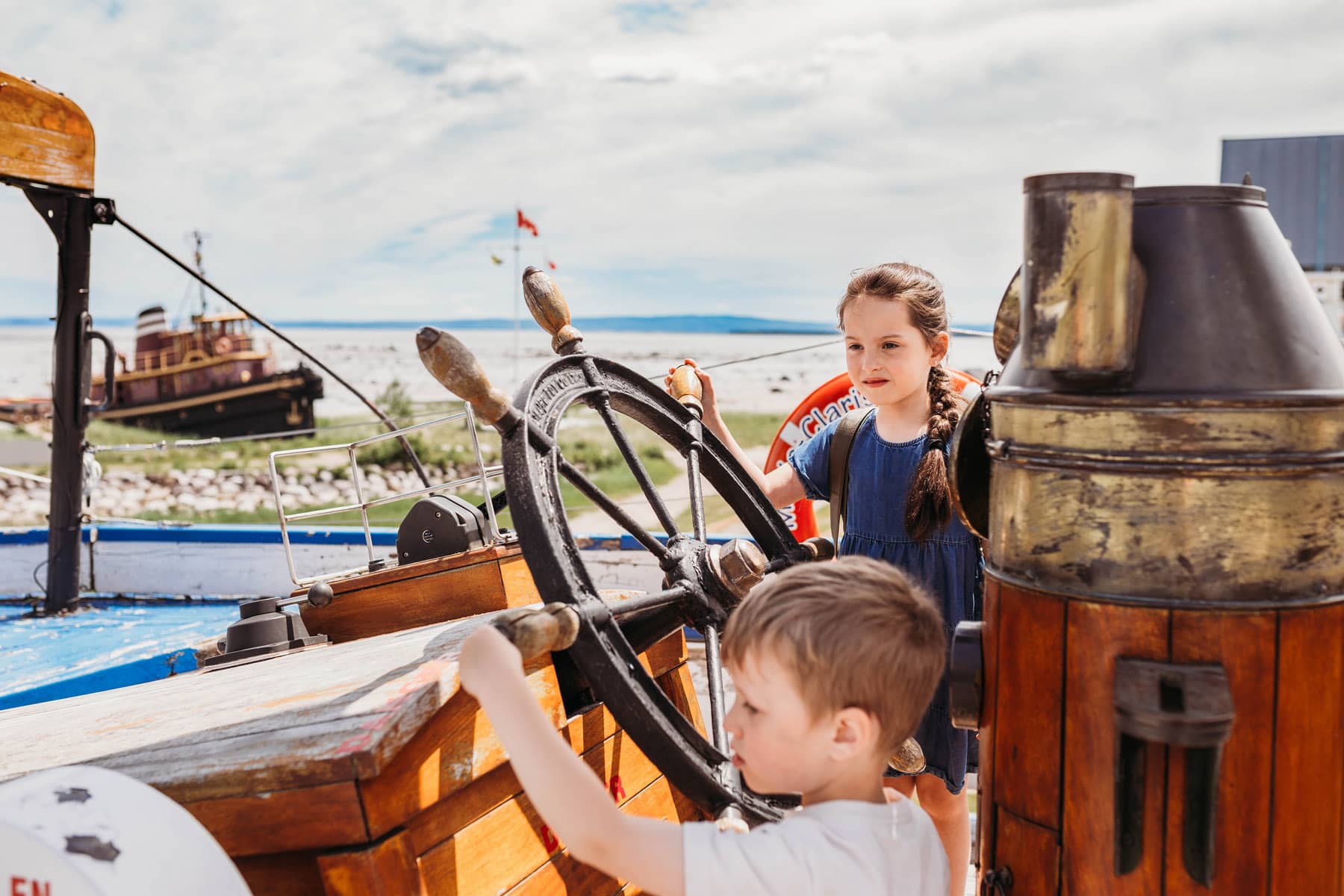 Le Musée maritime de Charlevoix, à visiter en famille lors de votre séjour à Charlevoix - Photo Tourisme Charlevoix / Joannie Fillion