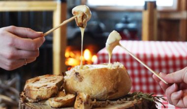 Fondue au fromage d'Oka à Labonté de la Pomme - Oka - Laurentides