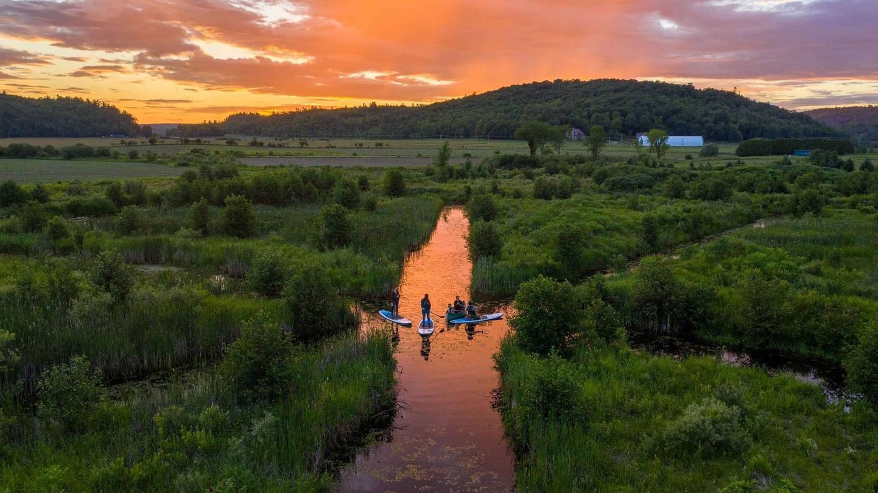 StandUp Paddle au Québec avec Eco-Odyssée - Photo Québec Aventure Plein Air