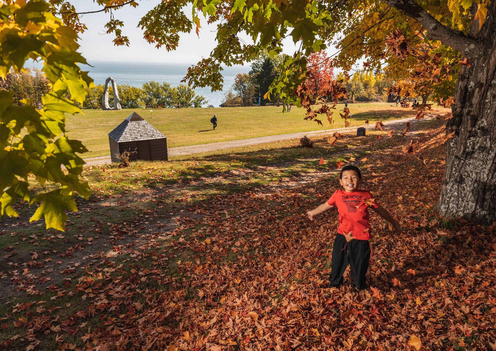 Domaine Forget de Charlevoix en automne - Photo André-Olivier Lyra