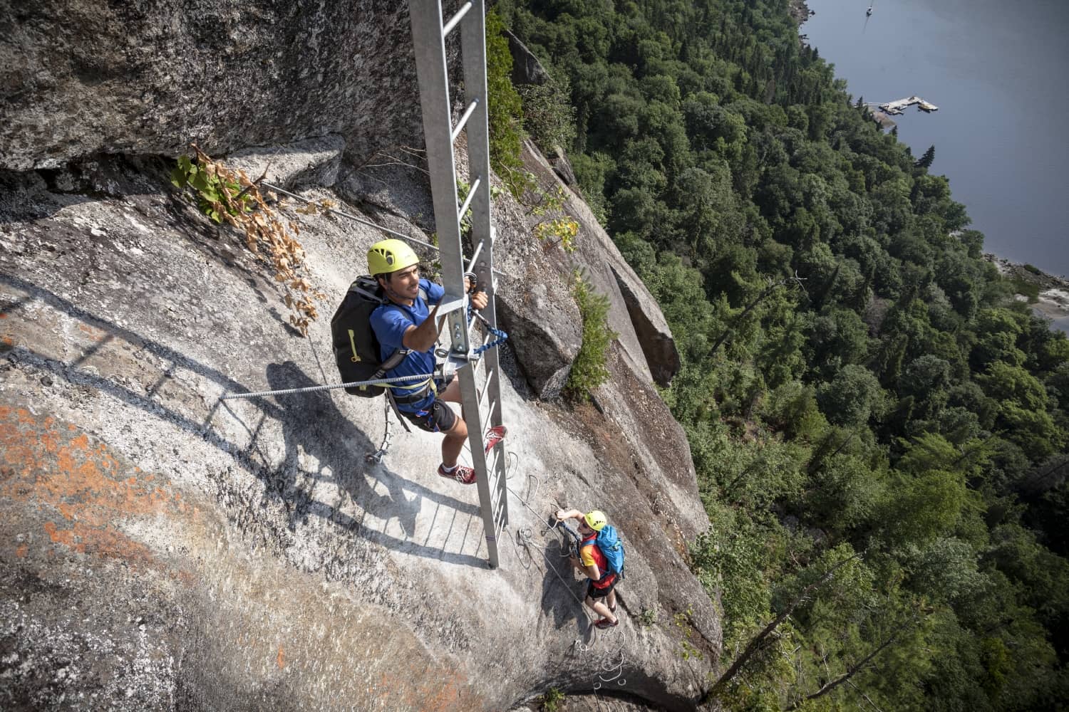 Route des Via Ferrata Québec - Parc national du Fjord-du-Saguenay - Photo viaferrataquebec.com