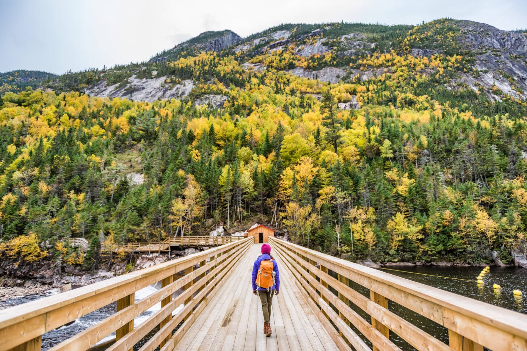 Visiter Charlevoix en automne - Parc national des Hautes‑Gorges-de-la-Rivière‑Malbaie - Charlevoix - Photo Tourisme Charlevoix