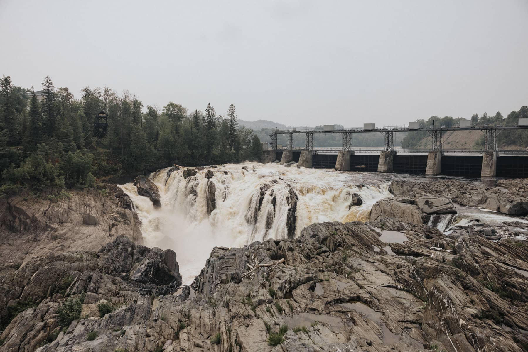 Grand Sault / Road trip au départ de Québec dans le Nouveau Brunswick - Photo Vincent Arbelet