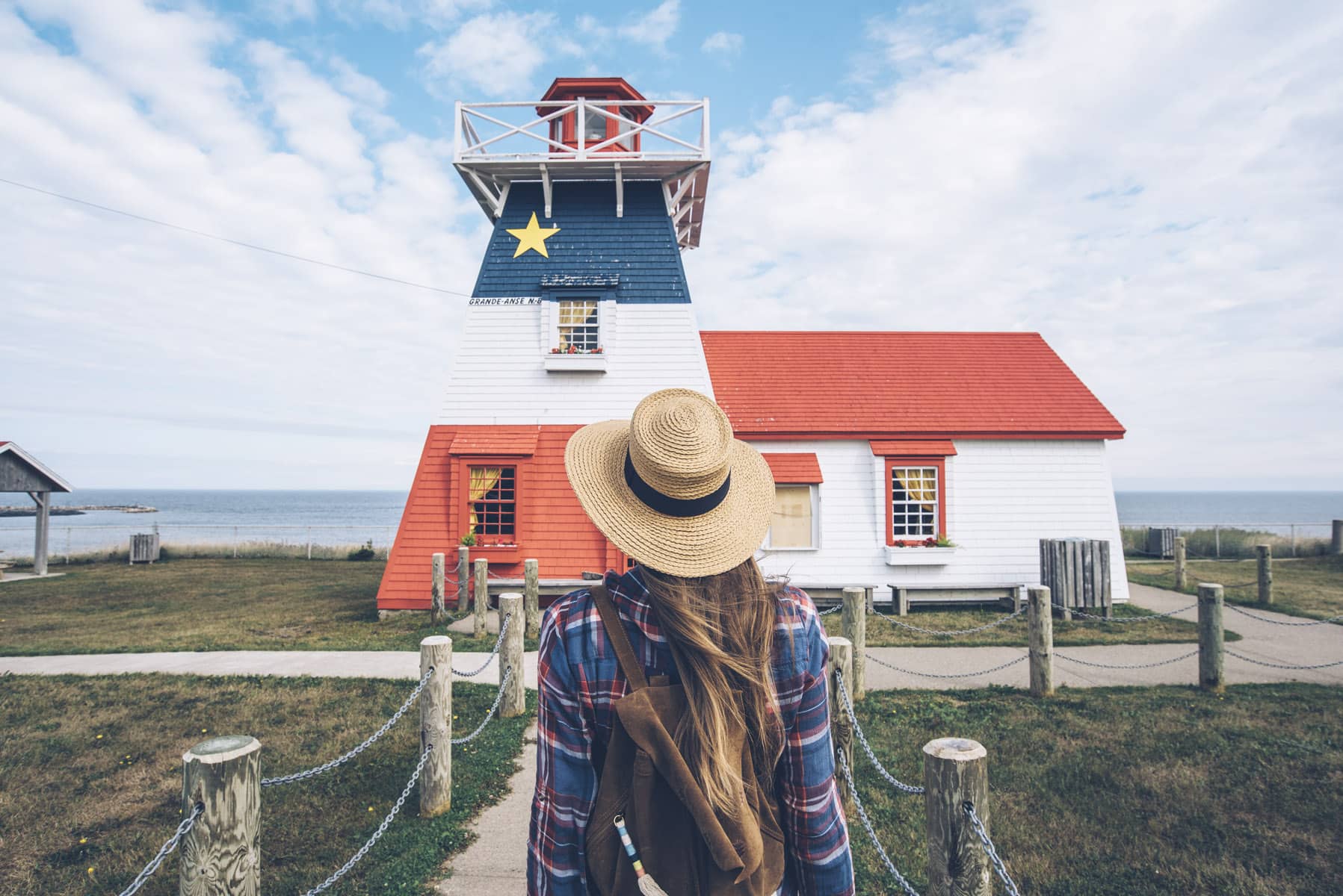 Le phare historique de la Péninsule acadienne / Road trip au départ de Québec dans le Nouveau Brunswick - Photo Tourisme Nouveau Brunswick
