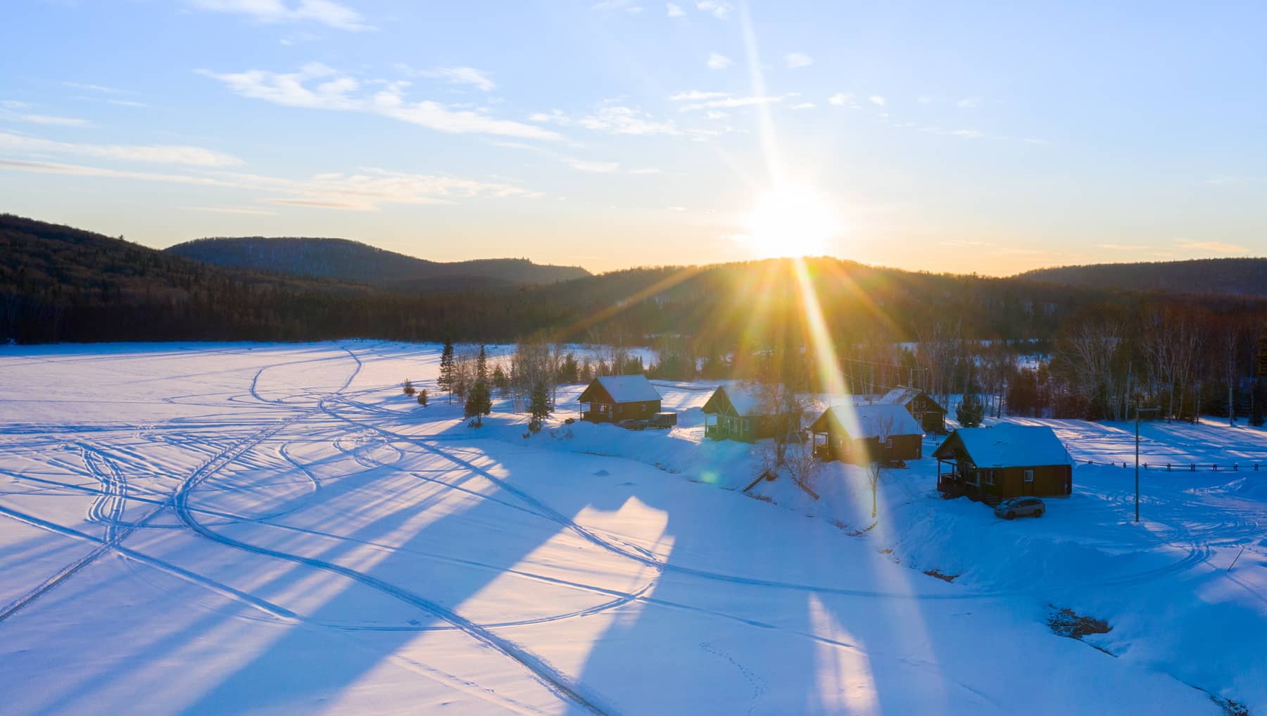 Voyager en hiver au Québec dans les Laurentides - Photo Tourisme Laurentides