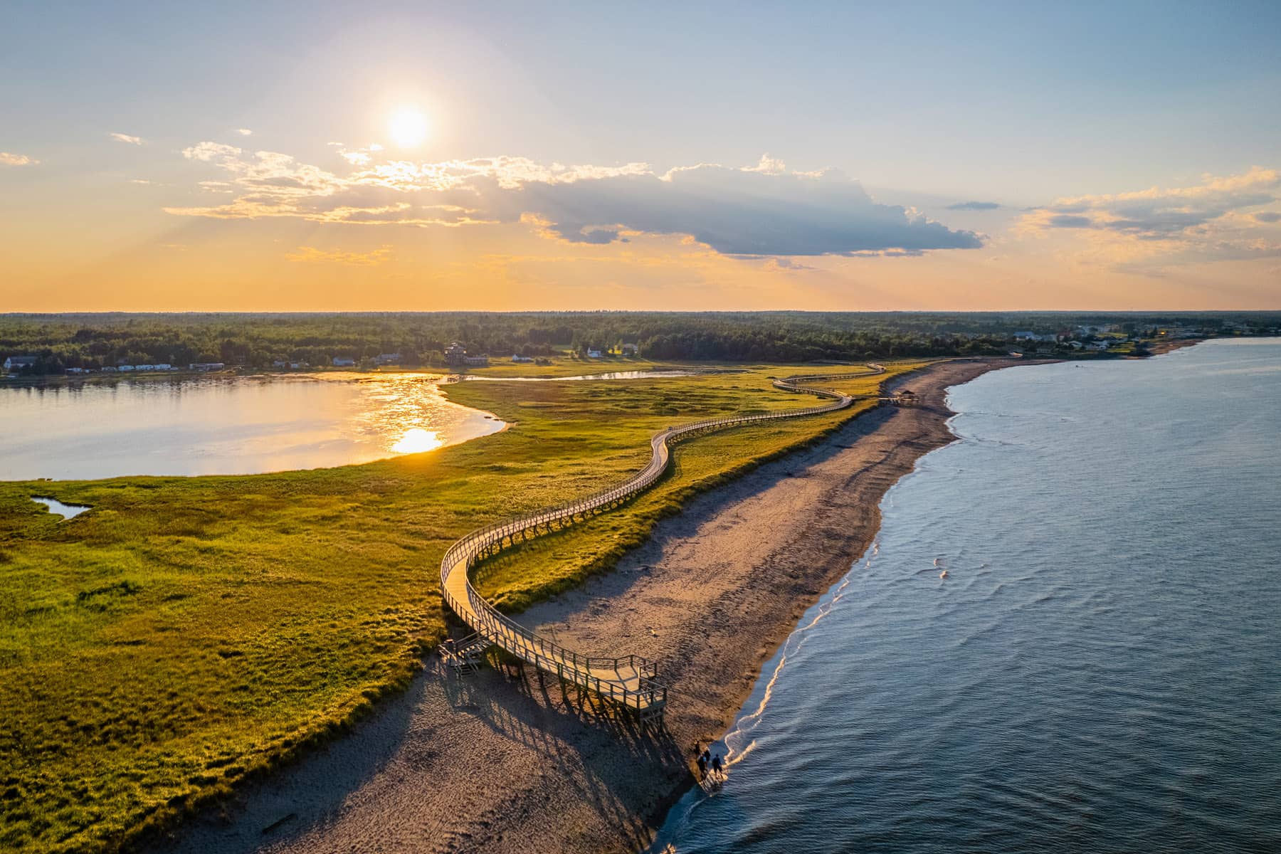 Dunes de Bouctouche / Road trip au départ de Québec dans le Nouveau Brunswick - Photo Tourisme Nouveau Brunswick