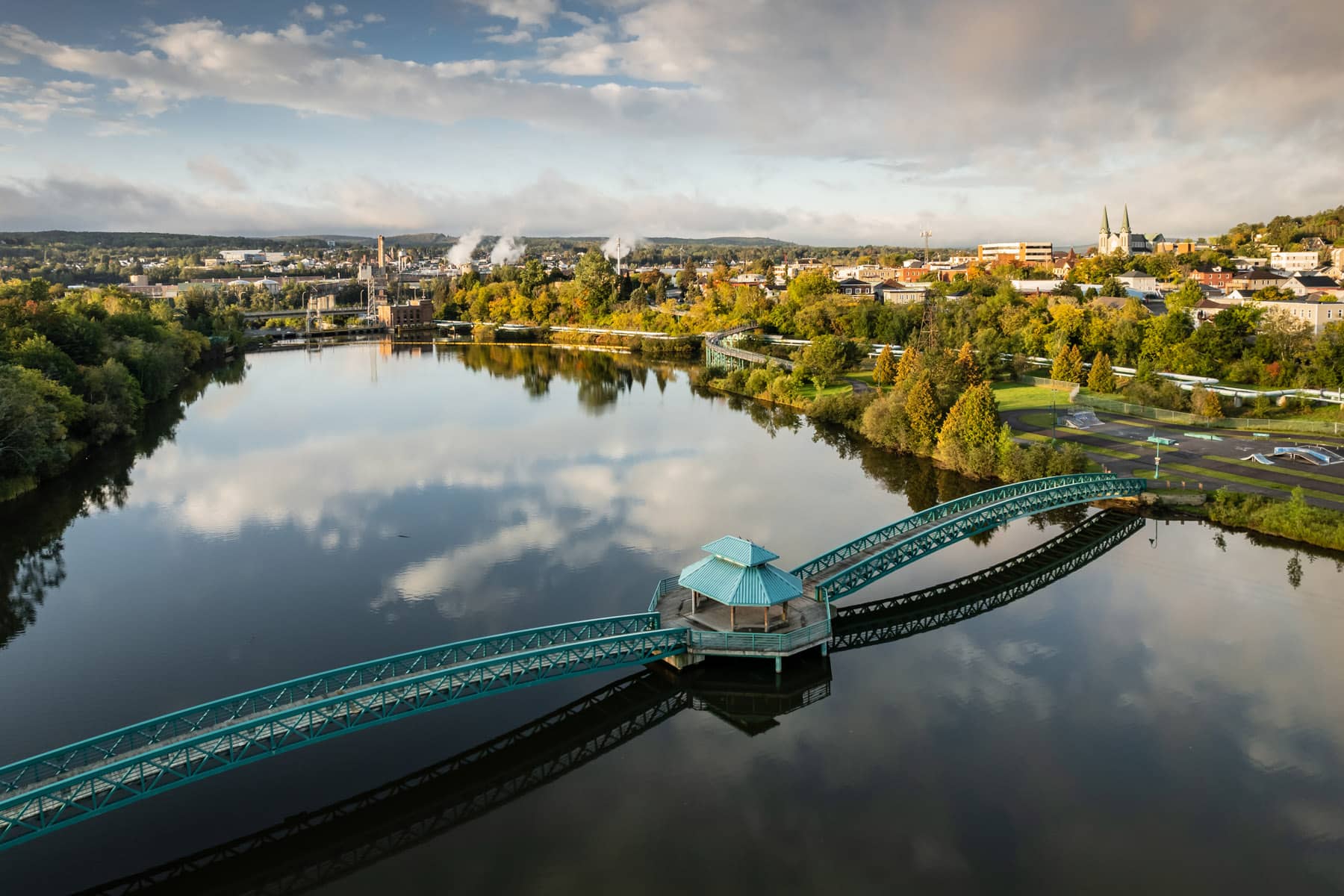 Edmundston / Road trip au départ de Québec dans le Nouveau Brunswick - Photo Tourisme Nouveau Brunswick