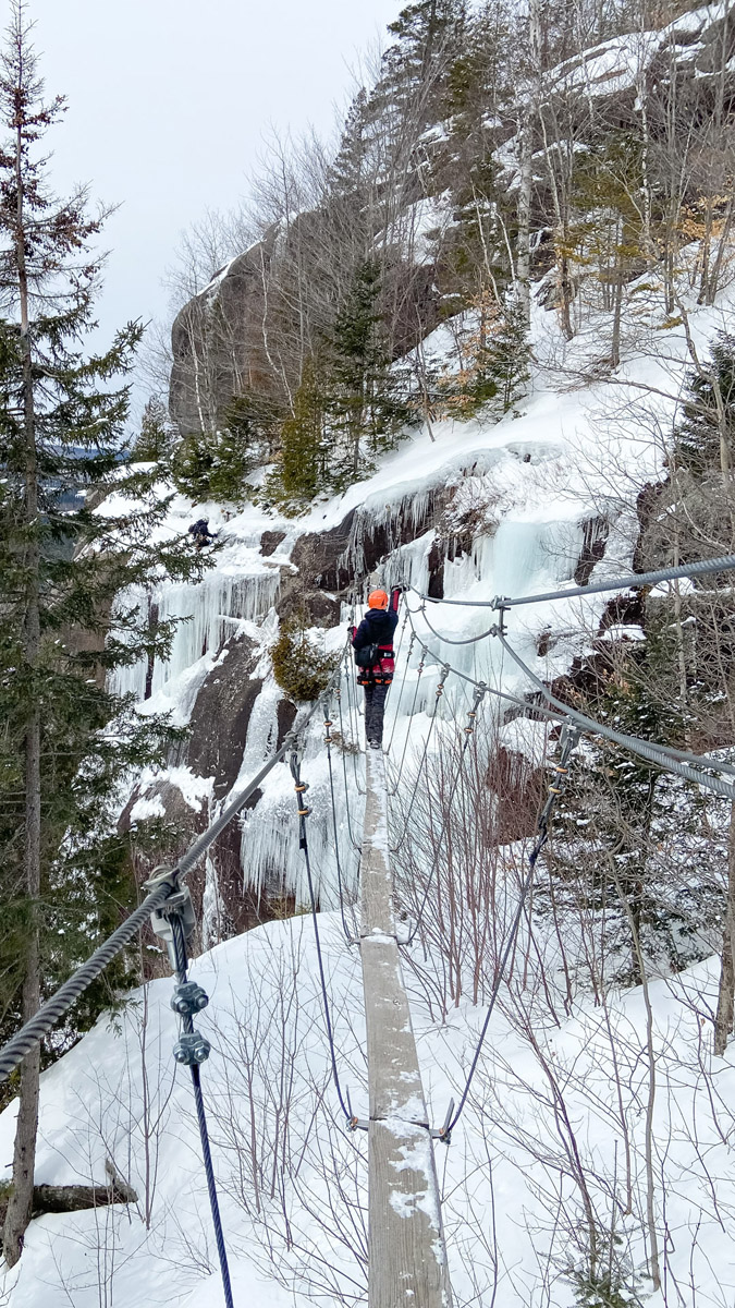 Séjour d'hiver au Québec dans les Laurentides - Photo Flora Bideaud
