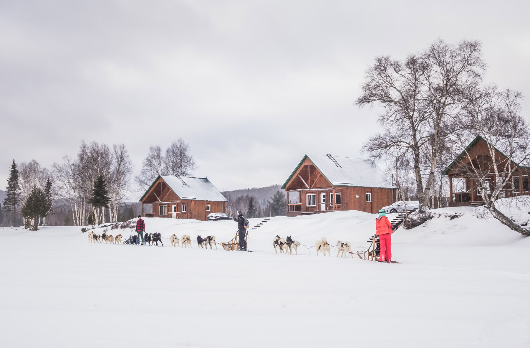 Voyager en hiver au Québec dans les Laurentides - Photo Tourisme Laurentides