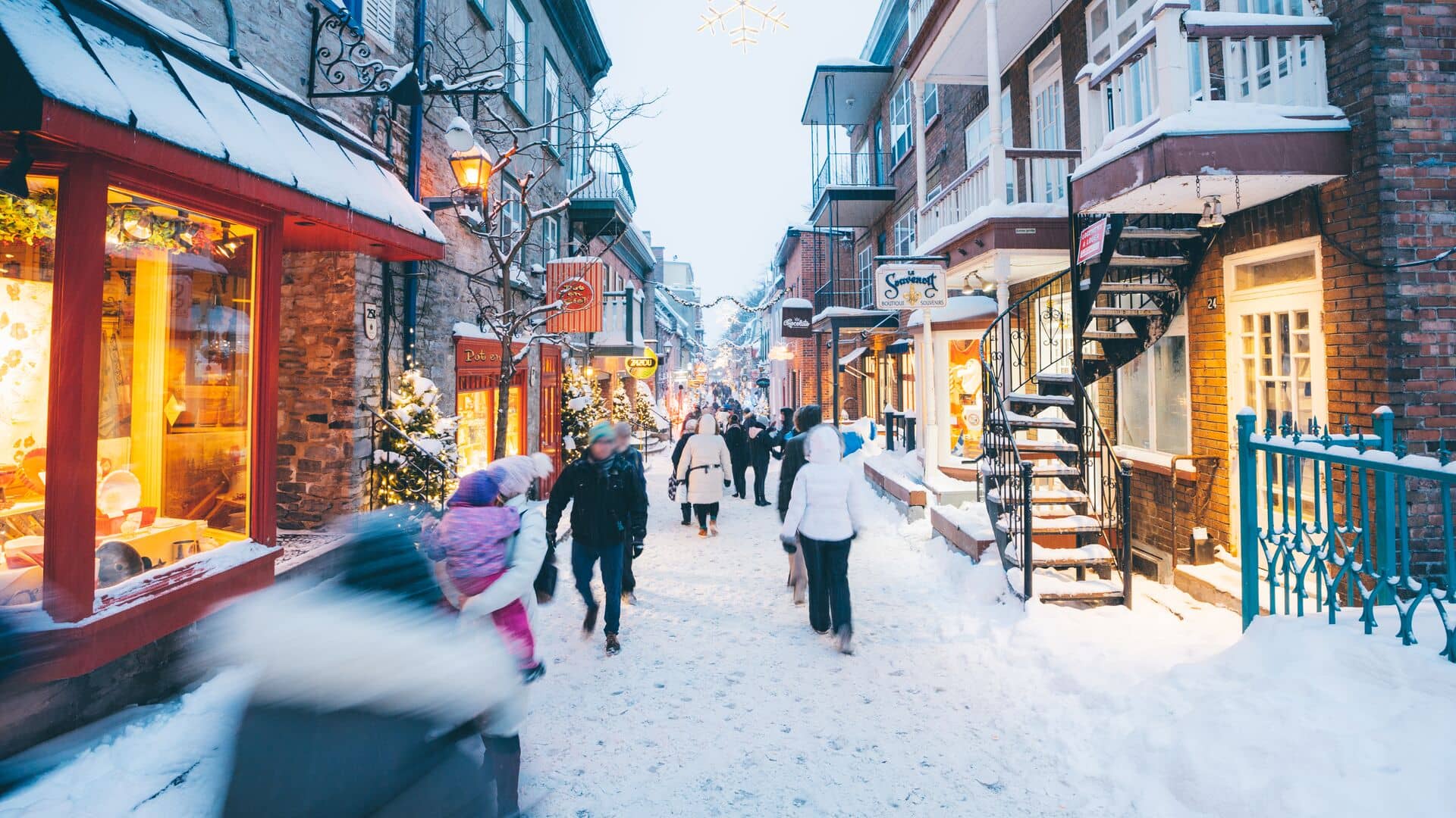 Visiter Québec : Vieux Québec - Photo Destination canada