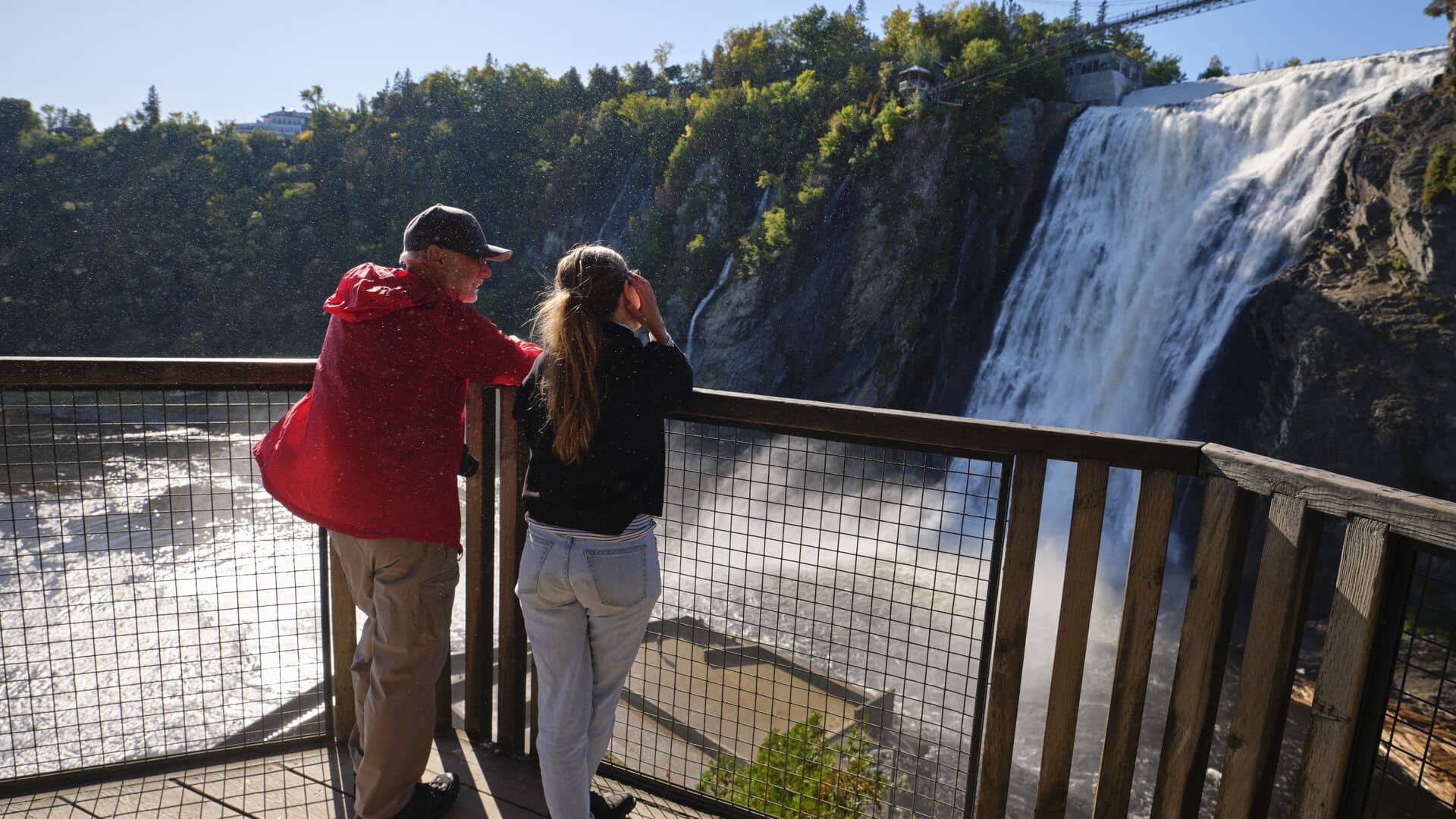 Visiter Québec : Parc de la Chute de Montmorency - Photo Destination Canada