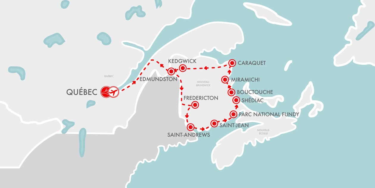 Road Trip au Canada : Nouveau Brunswick / Acadie en 10 jours