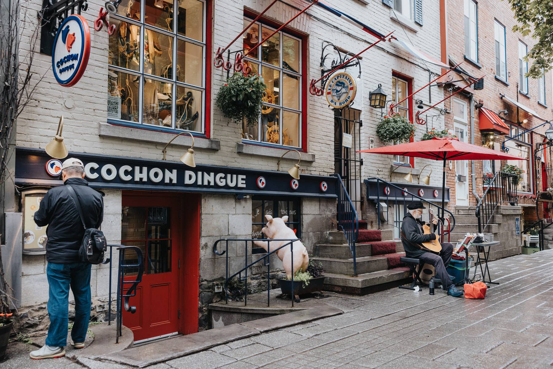 Le Cochon Dingue - Quartier Petit Champlain - Photo Vincent Arbelet