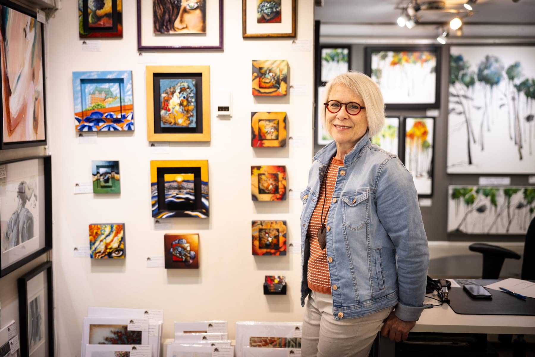 Galerie d'Art Chez l'Artiste - Quartier Petit Champlain - Photo Vincent Arbelet