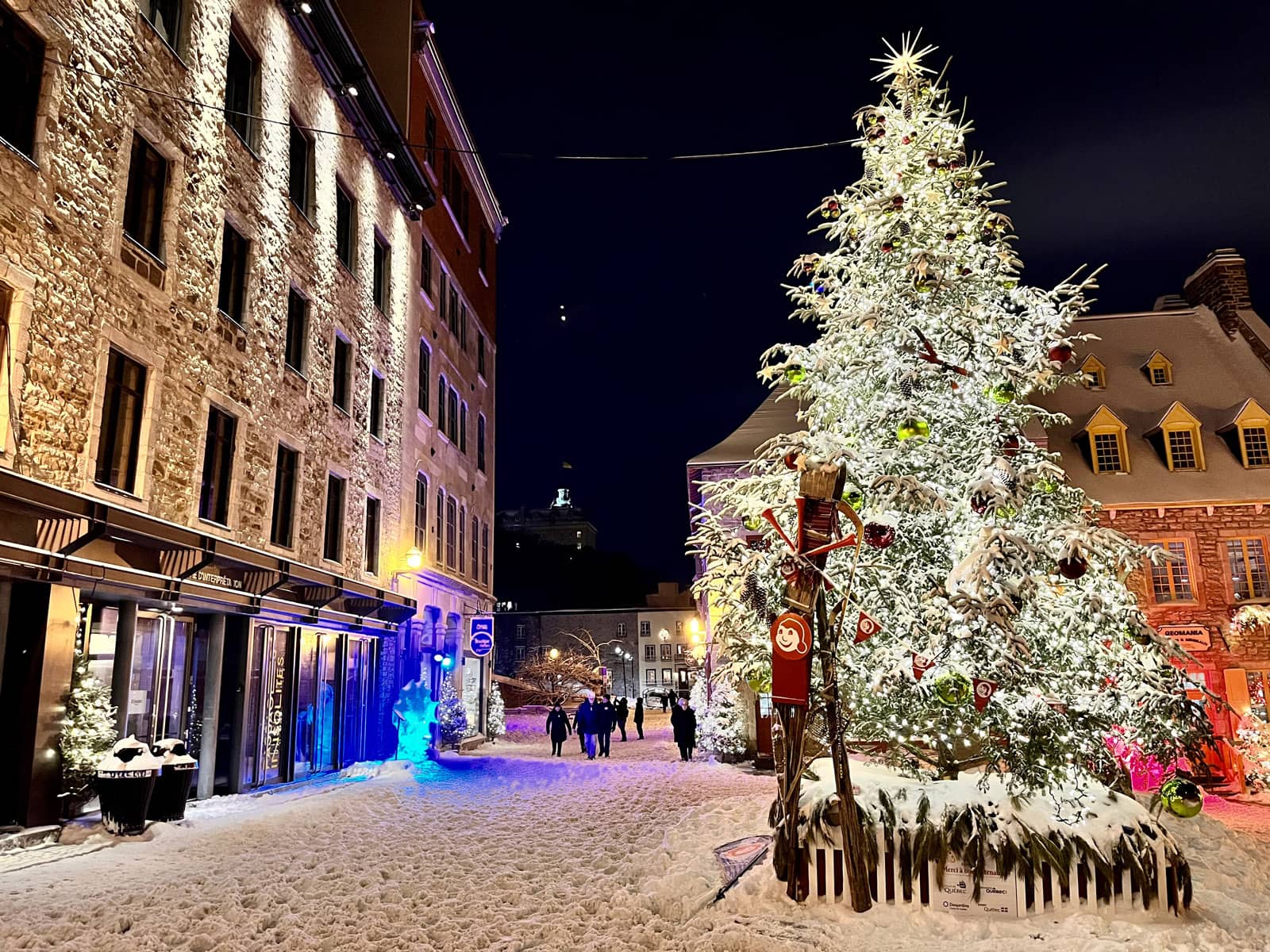 Visiter Quiébec en hiver - Quartier du PEtit-Champlain - Vieux Québec - Photo Québec Le Mag'